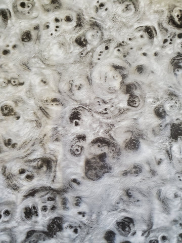 WDG011 - Black & Clear Burl  (100cm)
