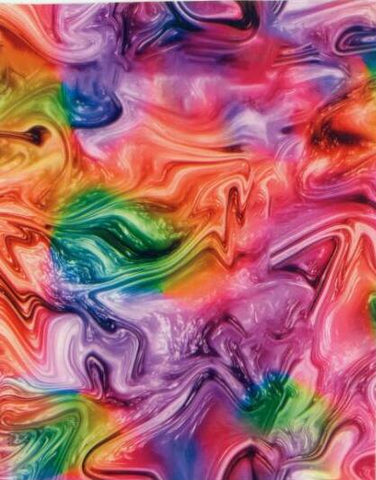 ABS055 - Rainbow Oil Slick (50cm) Hydrographic Film