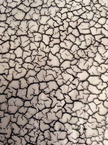 EFC003 - Black Paint Crackle (50cm) Hydrographic Film