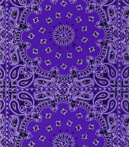 FAB008 - Purple Bandana (90cm) Hydrographic Film