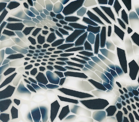 CAM014 - Arctic Hex Camo (100cm) Hydrographic Film