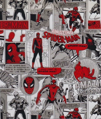 (NEW) CAR046 - Spiderman Comic (50cm) Hydrographic Film