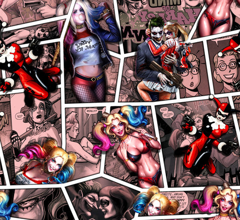 (NEW) CAR051 - Harley Quinn (50cm) Hydrographic Film