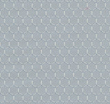 CBF077 - Silver Hex Carbon Weave (100cm) Hydrographic Film