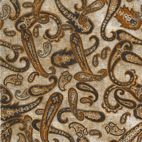 FAB004 - Golden Paisley (50cm) Hydrographic Film