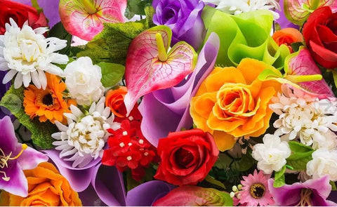 FWR028 - Floral Bouquet (50cm)