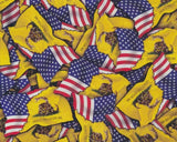 (NEW) FLG024 - US/Gadsden Flags (50cm)