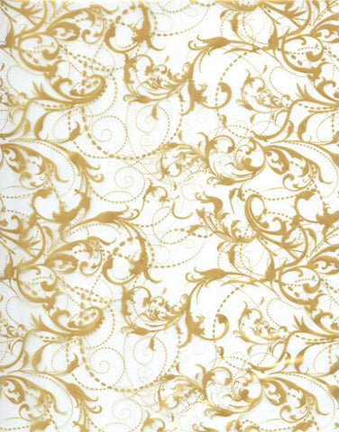 FWR007 - Gold Lilies (100cm)