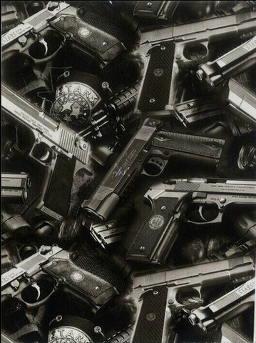 GUN007 - Guns & Badges (50cm)