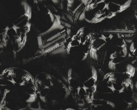 SKL009 - Guns & Skulls (100cm)