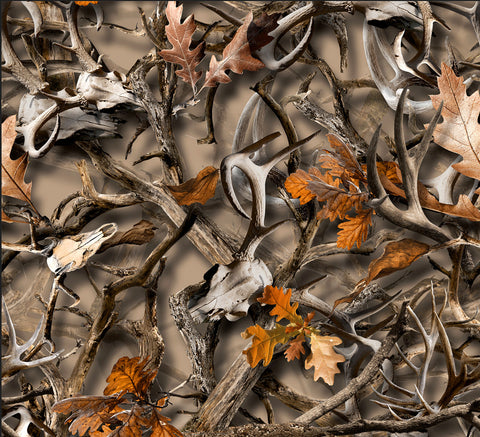 (NEW) HCA051 - Buck Skull Fall Camo (50cm) Hydrographic Film