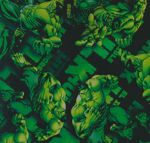 CAR034 - The Incredible Hulk (100cm) Hydrographic Film