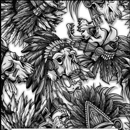 SKL085 - Native American Skulls (50cm)