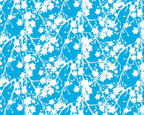 FWR018 - Turquoise Floral (50cm)