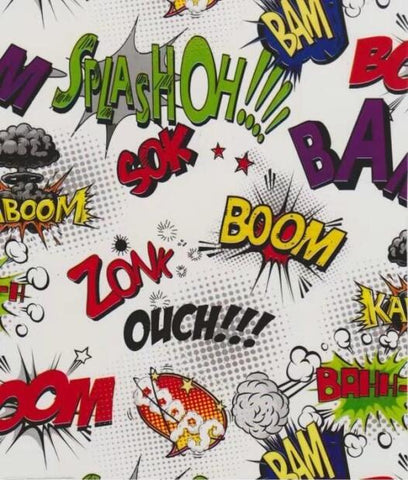 CAR032 - Ouch!!! Bam!!! Boom!!! (50cm) Hydrographic Film