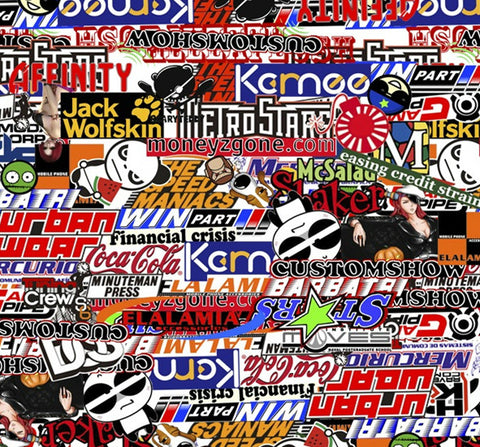 STB019 - Logo StickerBomb (100cm)