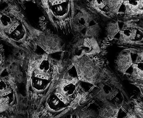 SKL017 - Mechanical Skulls (100cm)
