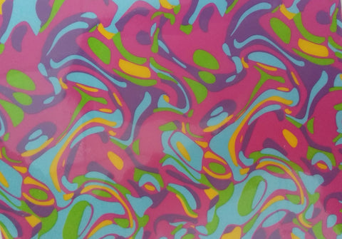 ABS034 - Neon Illusion (50cm) Hydrographic Film