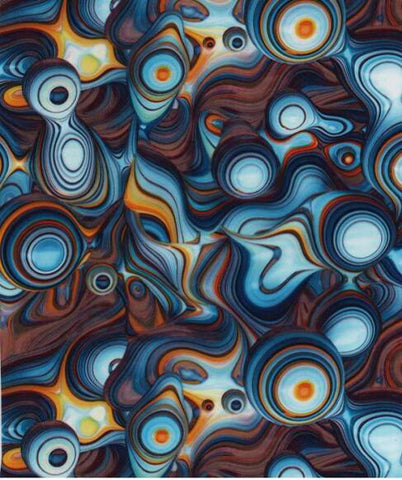 ABS048 - Oil Slick Blobs (50cm) Hydrographic Film