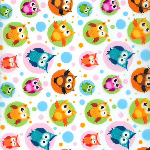 CAR007 - Owls (50cm) Hydrographic Film