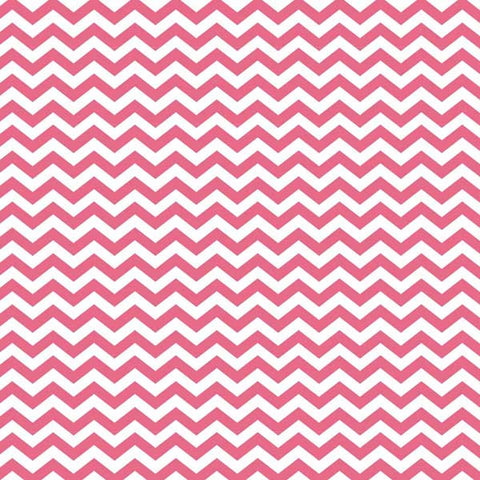 FAB071 - Pink and Clear Chevrons (50cm)