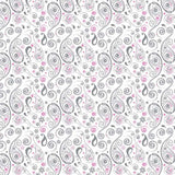 FAB048 - Pink & Silver Swirls (50cm)