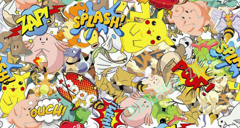 CAR023 - Pocket Monsters (100cm) Hydrographic Film