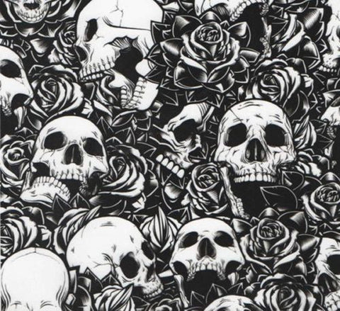 SKL003 - Skulls & Roses (100cm)