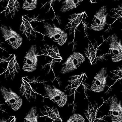SKL083 - Lightning Skulls (100cm)