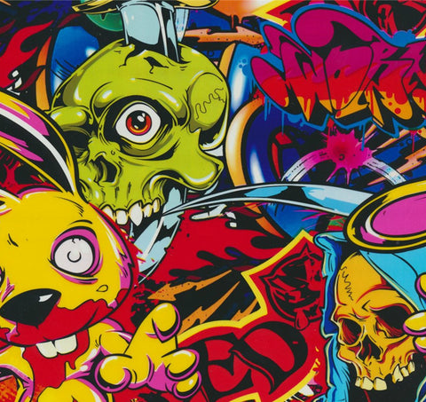 STB027 - Zombie Bunny Stickerbomb (100cm)