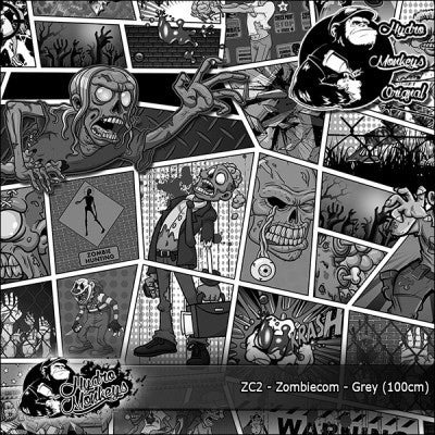 HMK021 - ZombieCom Black & Clear (100cm)