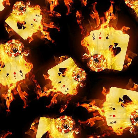 FLM022 - Flaming Aces (50cm)