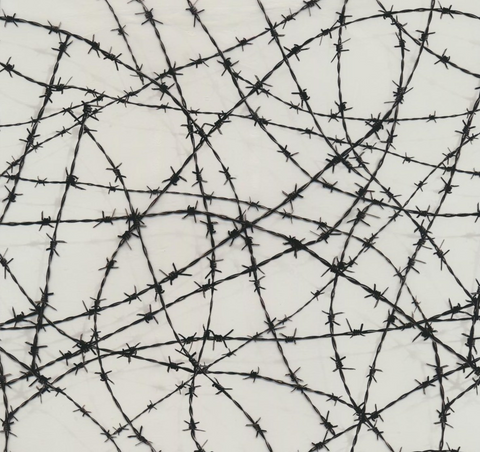 MET010 - Barbed Wire (100cm)