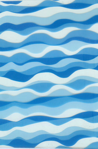 WSK012 - Blue Waves (50cm)
