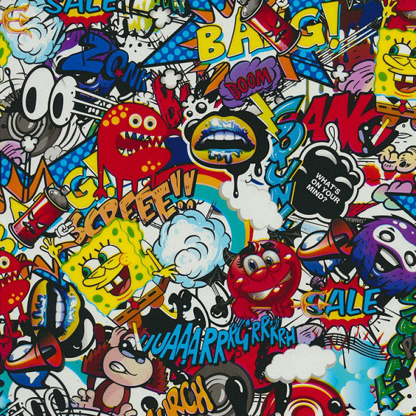 Sticker Bomb Tattoos Large Scale Tattoo Flash Black And White