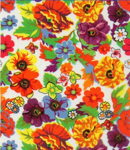 FWR011 - Colorful Poppies (100cm)