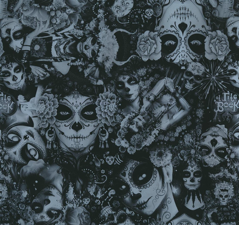 CAR031 - Day of the Dead Animated (100cm) Hydrographic Film
