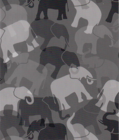 ANM057 - Elephants (50cm) Hydrographic Film