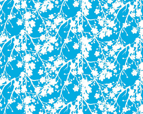 FWR018 - Turquoise Floral (50cm)